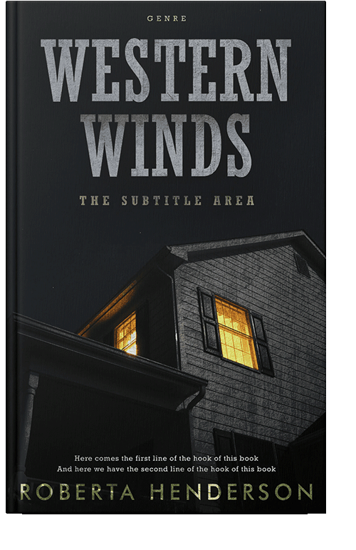 Front view of Woodsmoke #9485 - Premade Horror Book Cover