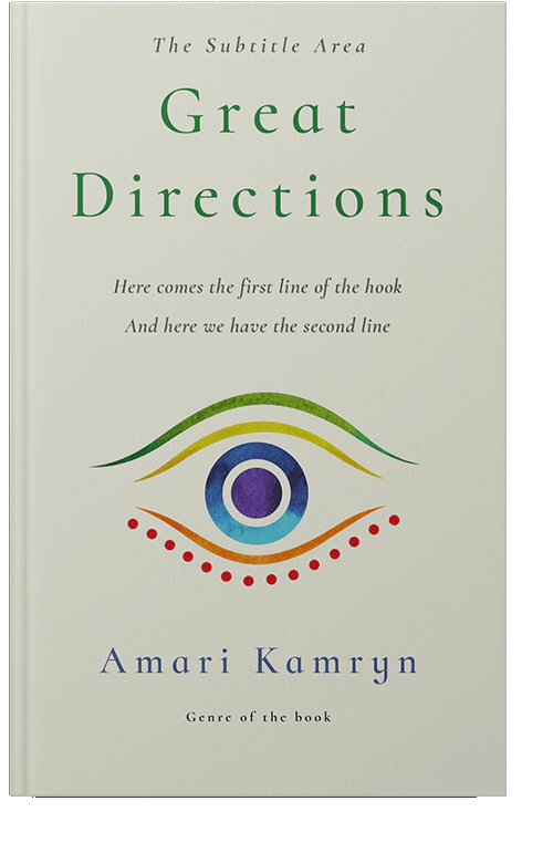 Front view of Moon Mist #9492 - Premade Health & Mind & Body Book Cover