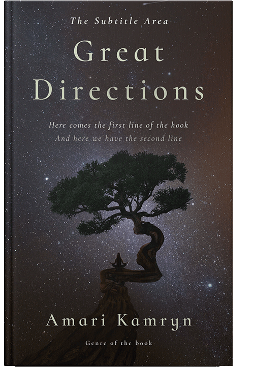 Front view of Thunder #9496 - Premade Religion & Spirituality Book Cover