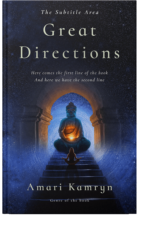 Front view of Vulcan #9497 - Premade Health & Mind & Body Book Cover