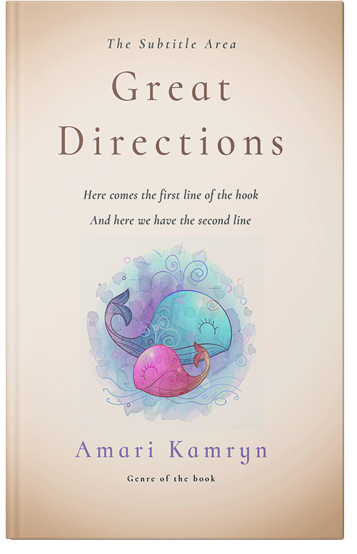 Front view of Dawn Pink #9498 - Premade Nature Book Cover