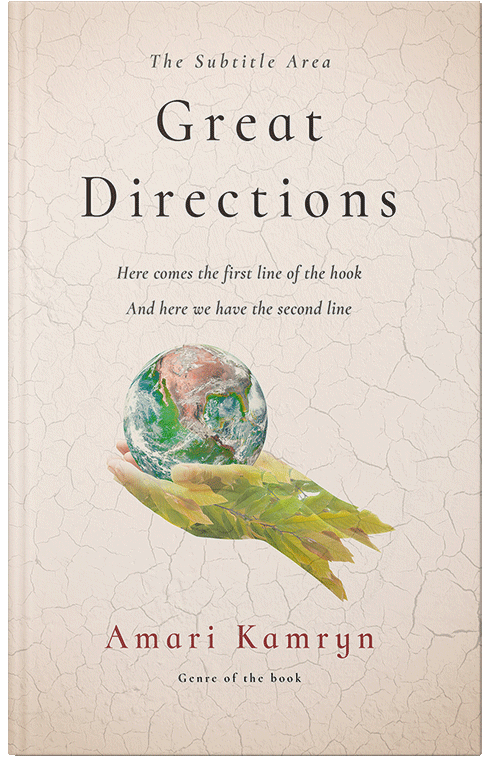 Front view of Premade Science & Nature Book Cover - Pot Pourri