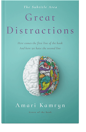 Pre Made Book Cover Neptune