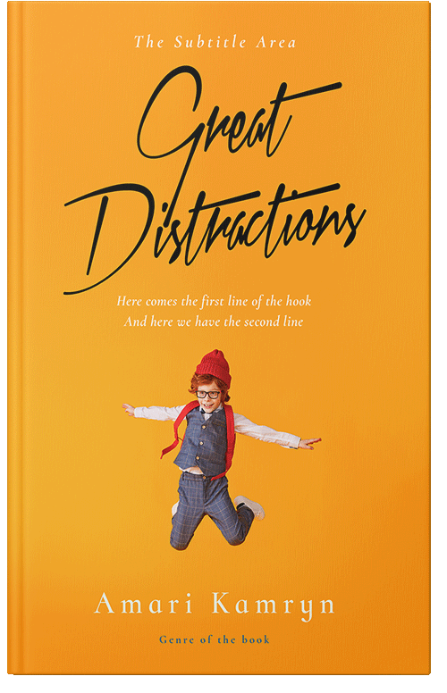 Front view of Sun #9511 - Premade Education Book Cover