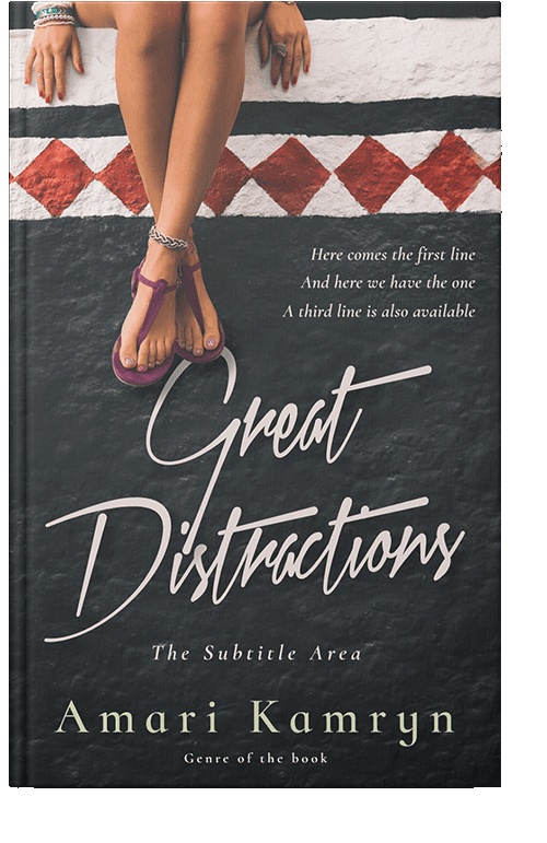 Front view of Outer Space #9517 - Premade Teen & Young Adult Book Cover