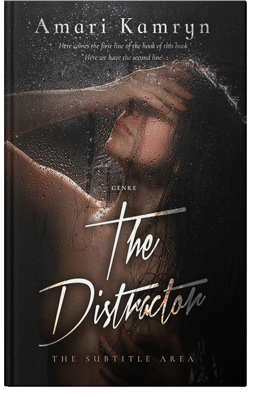 Front view of Premade Erotica Book Cover - Zeus