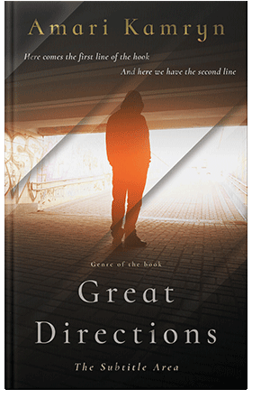 Pre Made Book Cover Cameo