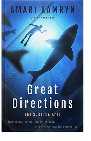 Pre Made Book Cover Blue Zodiac