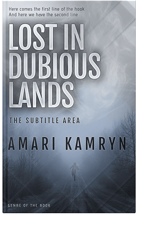 Pre Made Book Cover Cadet Blue