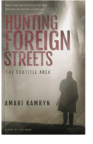 Pre Made Book Cover Pale Oyster