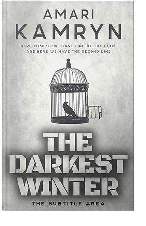 Pre Made Book Cover Quill Gray