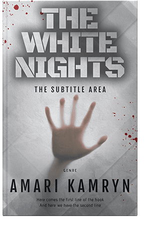 Pre Made Book Cover French Gray