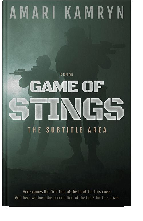 Front view of Heavy Metal #9560 - Premade Mystery & Thriller & Suspense Book Cover