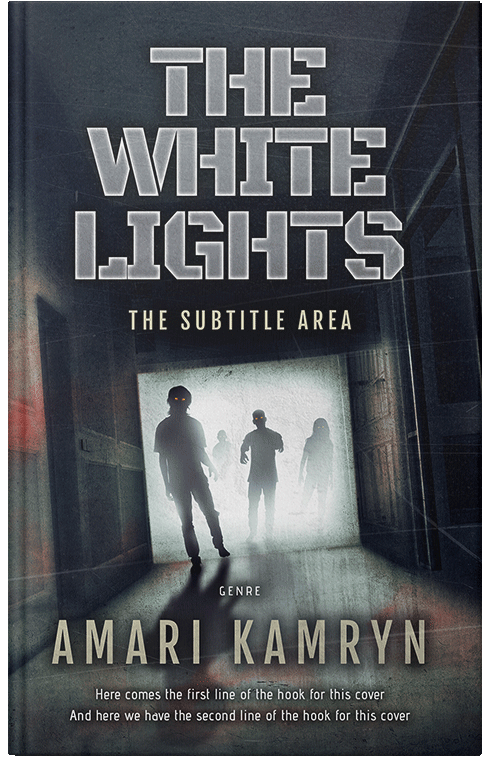 Front view of Pumice #9564 - Premade Horror Book Cover