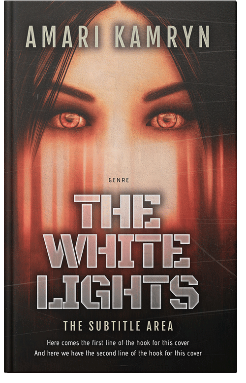 Front view of Premade Horror Book Cover - Tumbleweed