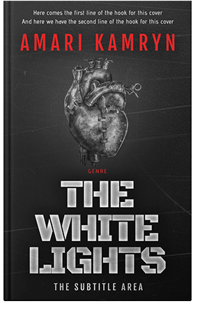 Pre Made Book Cover Cod Gray