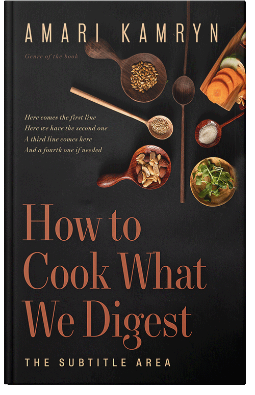 Front view of Cod Gray #9587 - Premade Health & Dieting & Fitness Book Cover