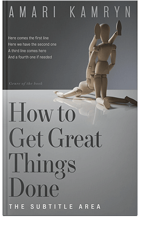 Pre Made Book Cover Oslo Gray