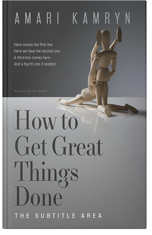 Front view of Oslo Gray #9589 - Premade Erotica Book Cover