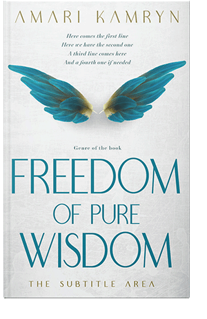 Pre Made Book Cover Elm