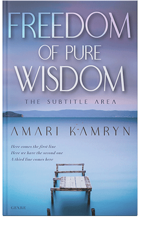 Pre Made Book Cover Polo Blue