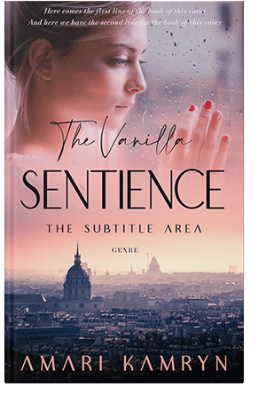 Pre Made Book Cover Blossom