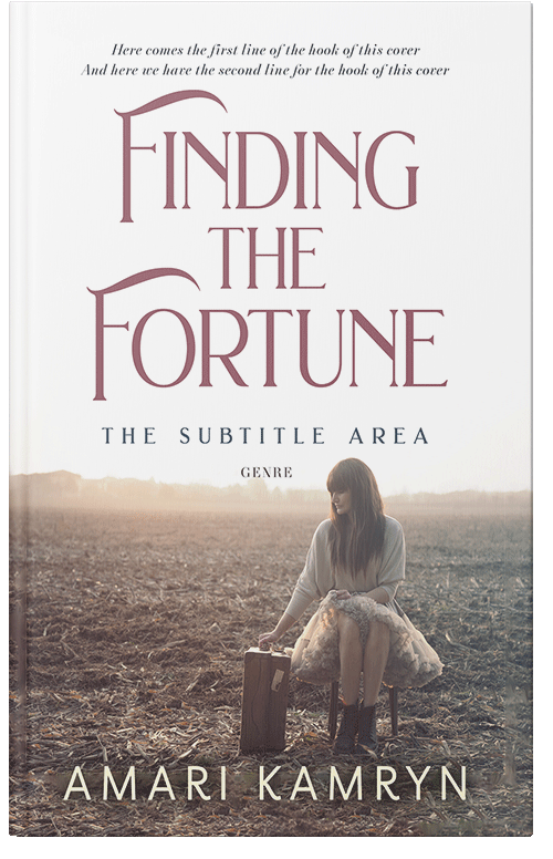 Front view of Americano #9611 - Premade Romance Book Cover