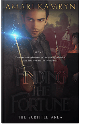 Pre Made Book Cover Thunder