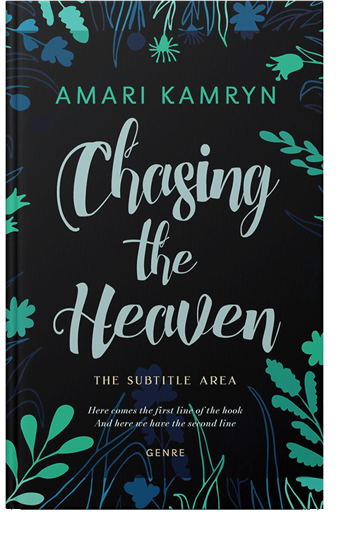 Front view of Bunker #9627 - Premade Romance Book Cover