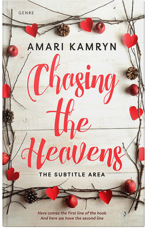 Front view of Premade Romance Book Cover - Pearl Bush