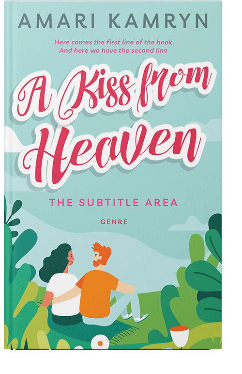 Front view of Ziggurat #9640 - Premade Romance Book Cover