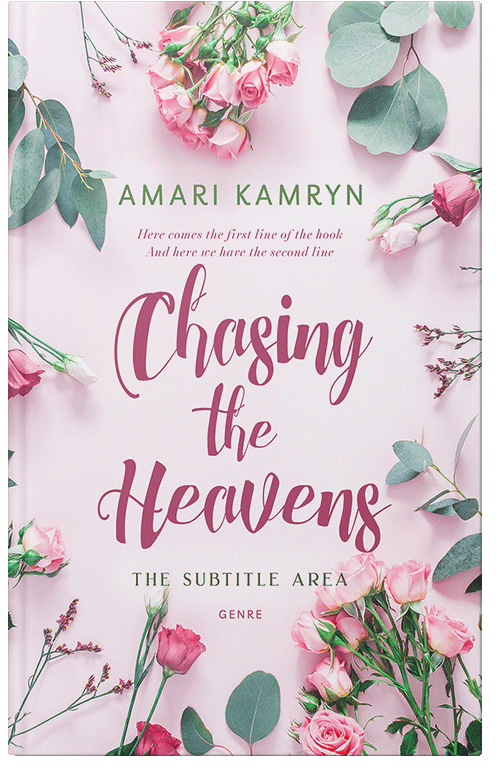 Front view of Premade Romance Book Cover - Prim