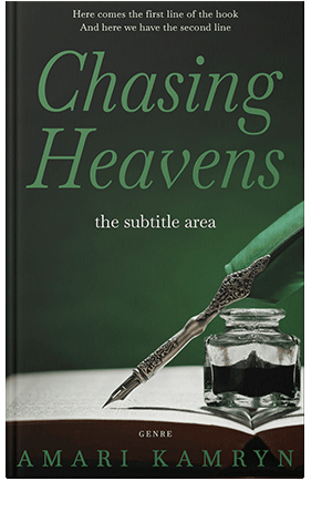 Pre Made Book Cover Green Kelp