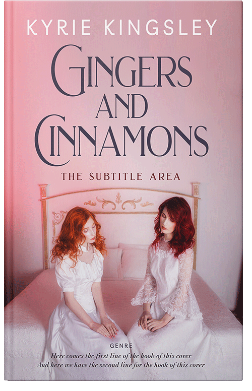 Front view of Premade Romance Book Cover - Blossom