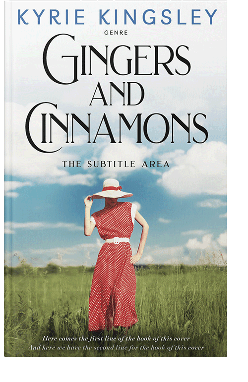 Front view of Gray Nurse #9663 - Premade Romance Book Cover