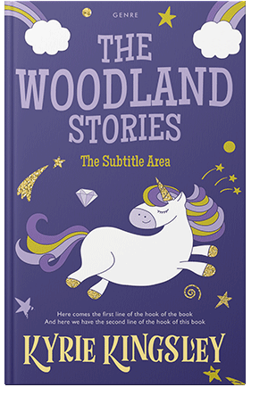 Pre Made Book Cover Victoria