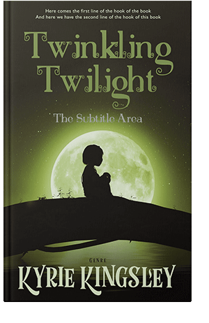 Pre Made Book Cover Pine Glade