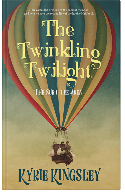 Front view of Premade Fantasy Book Cover - Gimblet