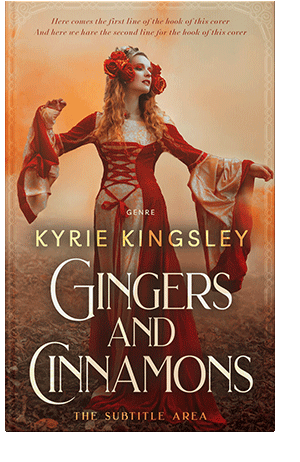 Pre Made Book Cover Metallic Copper