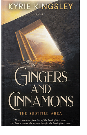 Pre Made Book Cover Calico