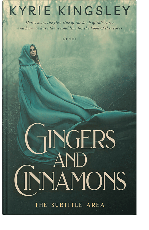 Front view of Stromboli #9686 - Premade Fantasy Book Cover