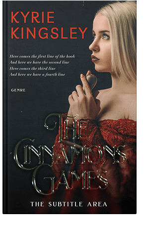 Pre Made Book Cover Brandy Rose