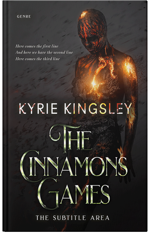 Front view of Cocoa Brown #9696 - Premade Religion & Spirituality Book Cover