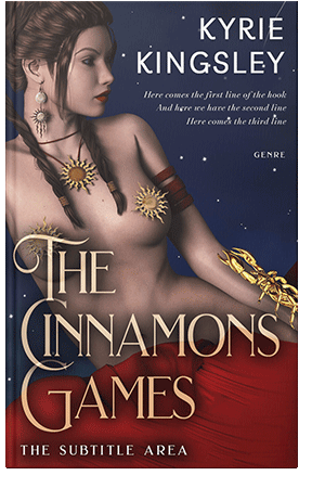 Pre Made Book Cover Blackcurrant