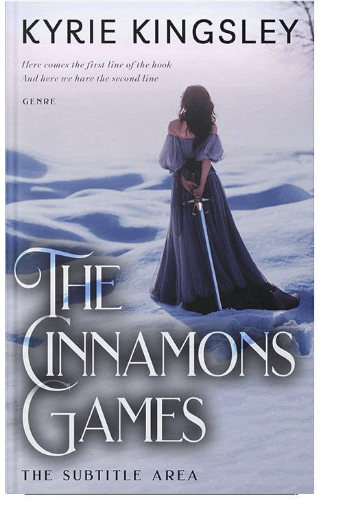 Front view of Mischka #9701 - Premade Fantasy Book Cover