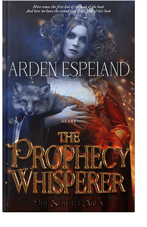 Pre Made Book Cover Thunder