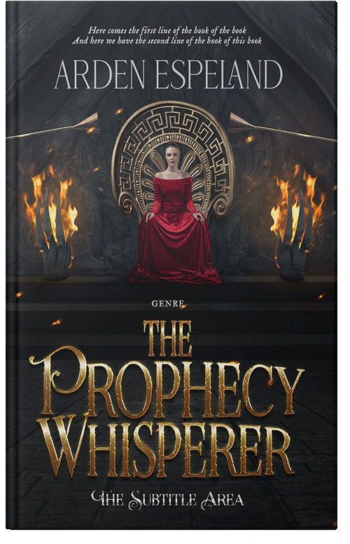 Front view of Baltic Sea #9713 - Premade Fantasy Book Cover