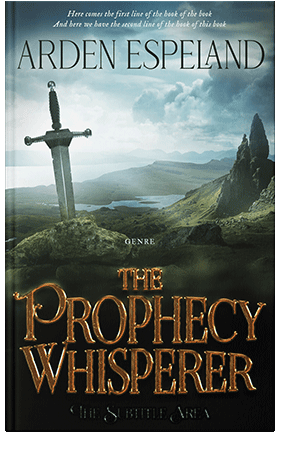 Pre Made Book Cover Conch