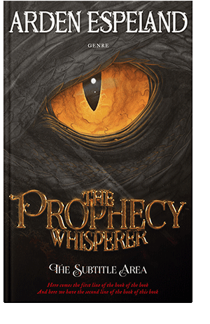 Pre Made Book Cover Zeus