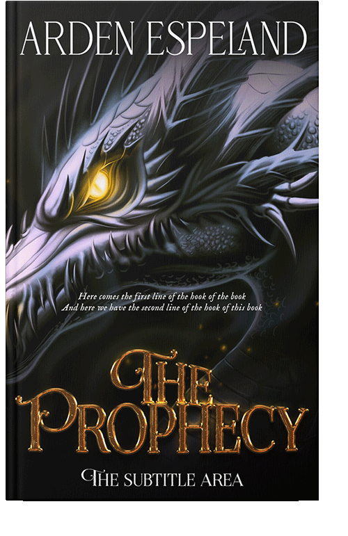 Front view of Log Cabin #9722 - Premade Fantasy Book Cover